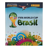 Álbum Figurinhas Capa Dura Copa Do Mundo 2014 Completo Colar