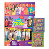 Álbum Figurinhas Luccas Neto Toon Os Aventureios figurinhas