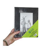 Álbum Fotográfico P 200 Fotos 10x15cm Foto Na Capa Preto