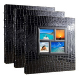 Álbum Gigante Luxo P 400 Fotos 10x15 Kit Com 03 Unidades