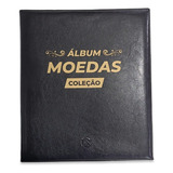 Álbum Grande Com 10 Folhas Para 200 Moedas parafuso