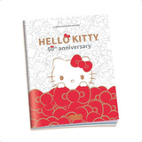 Álbum Hello Kitty 50th Anniversary Panini Capa Mole   10 Pacotes De Figurinhas