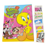 Álbum Looney Tunes Completo Com Figurinhas Soltas Para Colar
