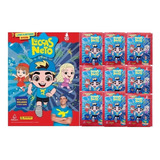 Álbum Luccas Neto Os Aventureiros 40 Figurinhas 10 Cards