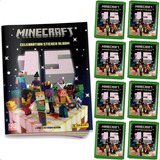 Álbum Minecraft 2024 Oficial Completo Com Todas Figurinhas