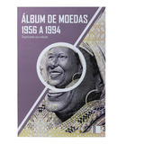 Álbum Moedas Cruzado Novo E Cruzeiro Real 1956 A 1994