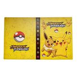 Álbum Oficial Pokémon Pikachu E Eevee Pasta Porta Cartas