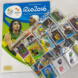 Álbum Olimpíadas Rio 2016 completo Para Colar 