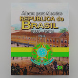Álbum Para Moedas Republica Do Brasil