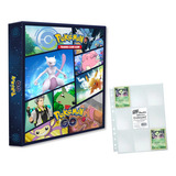 Álbum Pasta Fichário Pokemon 10 Folhas Modelo Pokémon Go