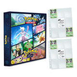 Álbum Pasta Fichário Pokemon 20 Folhas Modelo Pokémon Go