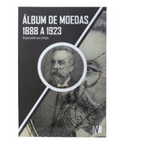 Álbum Pasta Para Coleção De Moedas Réis 1888 A 1923 Brasil