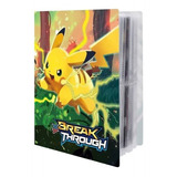 Álbum Pikachu Guarde As Cartas Oficiais Pokémon 