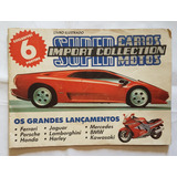 Álbum Super Carros E Motos Import Collection 1992 Completo