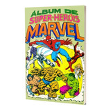 Álbum Super Heróis Da Marvel 1983