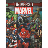 Álbum Universo Marvel Completo Figurinhas Coladas