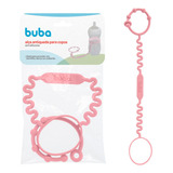Alça De Silicone Antiqueda Para Copos Rosa 18267 Buba