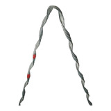Alca Pre Formada Cabo Óptico 7 40 8 60mm Verm alumínio 50pçs