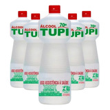 Álcool 70 Kit Com 5 Litros Limpeza Hidratado Bactericida