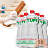 Álcool 70 Líquido Hidratado Bactericida Limpeza 5 Litros