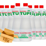 Álcool 70 Tupi Líquido 10 Litros Bactericida Frasco
