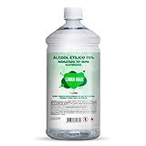 Álcool Etílico 70  Para Higienização Limpeza Liquído 1 Litro