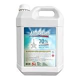 Álcool Gel 70- Cristal Bactericida Antisséptico 5 Litros