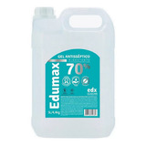 Álcool Gel 70 Antisséptico Bactericida Edumax 5 Litros