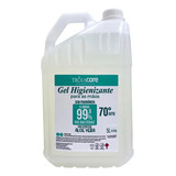 Álcool Gel 70 Antisséptico Galão 5lts não Grudento Galão
