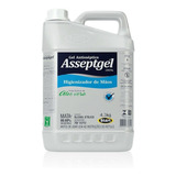 Álcool Gel Hidratante Mãos Antisséptico 70 Start Asseptgel Aloe Vera 4 3kg Galão Repor Dispenser