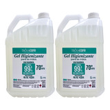 Álcool Gel Tróia Hair 2 Unidades 4 5kg Antisséptico