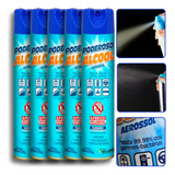 Álcool Spray 70  Aerossol 400ml Poderoso Kelldin Kit 5 Un