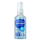 Álcool Spray Antisséptico Asseptigel Original 60ml Proteção
