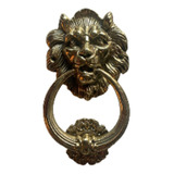 Aldrava Leao Em Bronze