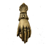Aldrava Mao Em Bronze