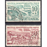 Alemanha - Zona Francesa - Wurttemberg - Esqui -1949- S/comp