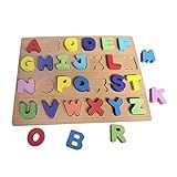 Alfabeto Didático Aprenda Brincando Madeira DM Toys
