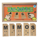 Alfabeto Educativo Braille Brinquedo Pedagógico Inclusivo