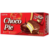 Alfajor De Chocolate Coreano Chocopie 168g - Lotte