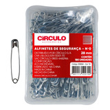 Alfinete De Segurança N 0   28mm   180 Unidades   Círculo