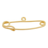 Alfinete Infantil De Ouro