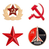 Alfinete Militar Soviético Removível De Lapela Da Urss Crach