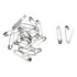Alfinete Prendedor Nr. 0 2,5cm Prata C/300un Broches Biju