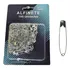 Alfinete Seguranca N 1 Niquelado Organizador 3 Cm C  100un