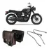 Alforge Pasta 10l Marrom + Afastador Triumph Bonneville T100