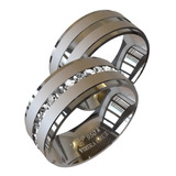 Aliança 7mm Com Quinas Rebaixadas Uma Unidade, (masculina)