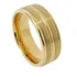 Aliança Avulsa Banhada Ouro 18k E Tungstênio Amor Eterno 8mm