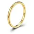 Aliança Avulsa Ouro 18k Banhada Tradicional Tungstênio 2mm