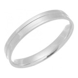 Alianca Fina 3mm Prata