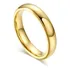 Aliança Ouro 18k Banhada Casamento Tungstênio 4mm